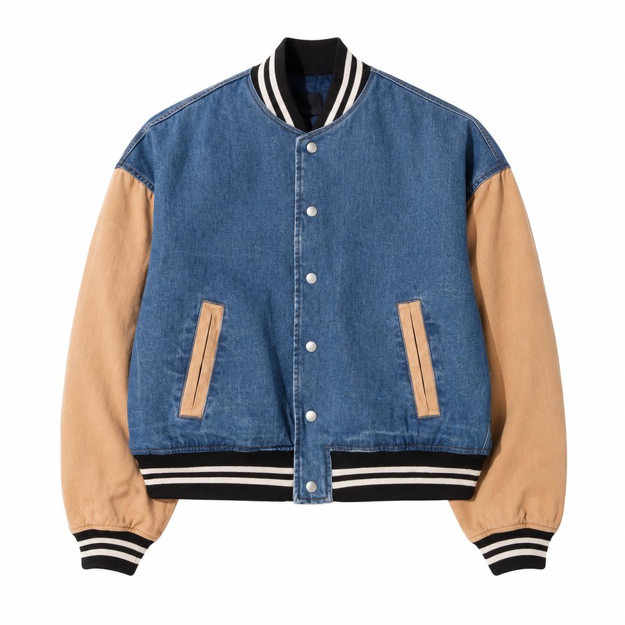 Varsity jacket production sample